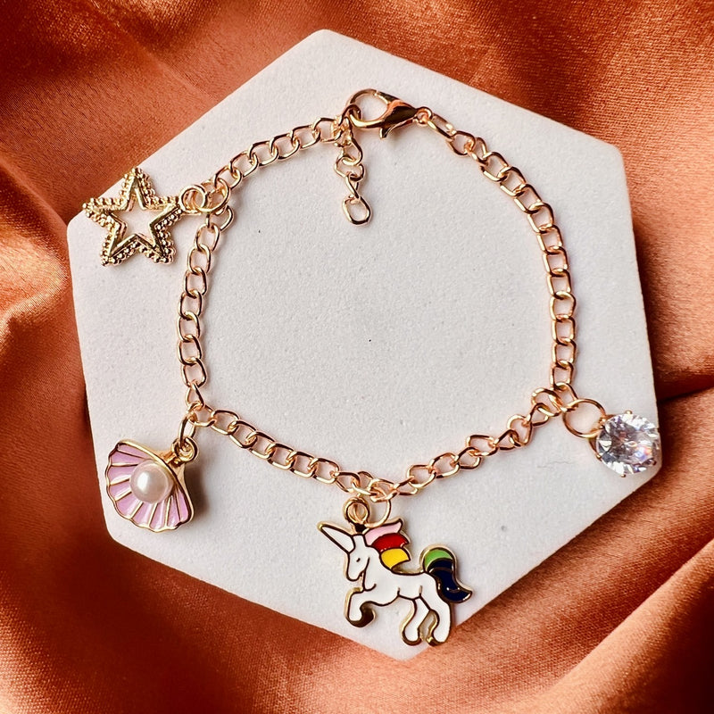 Butterfly Charm Bracelet – Colorful World Of Gems